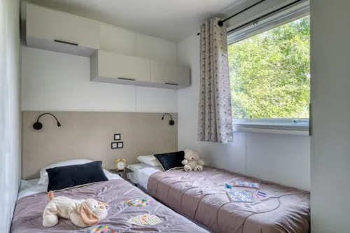 Location - Cottage Genêt 3 Chambres **** - image n°8 - Camping Sandaya Les Jardins de Privas