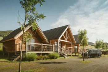 Mietunterkunft - Hütte Premium - Camping Izarpe