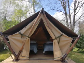 Mietunterkunft - Lodge Zelt - Camping L'Oasis du Berry