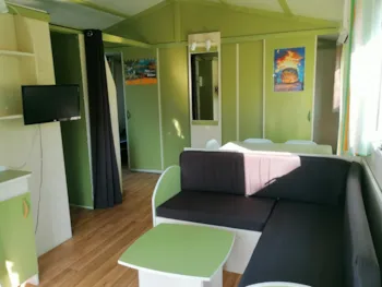 Mietunterkunft - Chalet Confort - Camping L'Oasis du Berry
