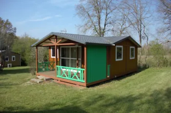 Mietunterkunft - Chalet N°27 - Camping L'Oasis du Berry