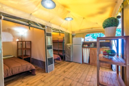 Accommodation - Family Lodge Tent - Camping L'Oasis du Berry