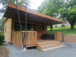 Huuraccommodatie(s) - Chalet Prestige 5 Personen - Camping L'Oasis du Berry