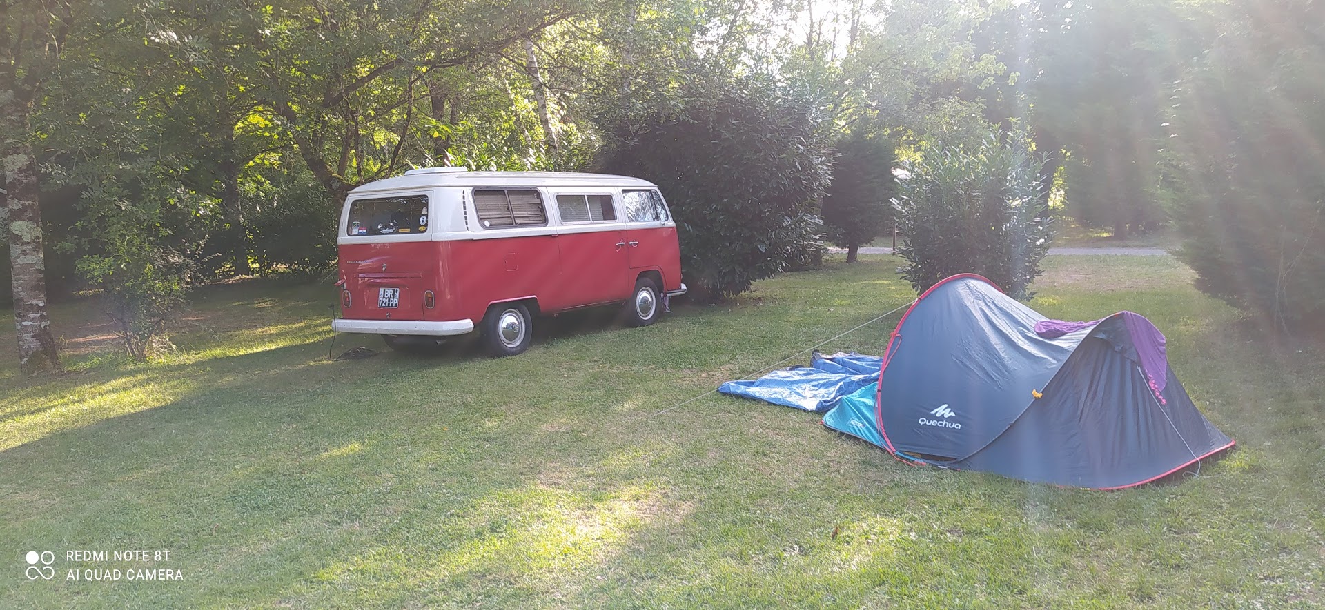 Standplaats voor tent, caravan, bestelwagen, camper