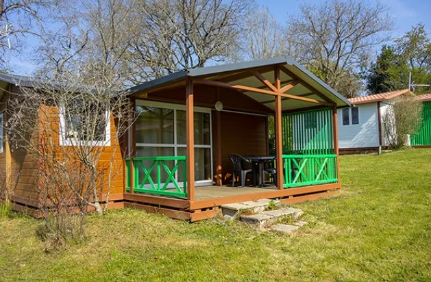 Location - Chalet 7 Personnes - Camping L'Oasis du Berry