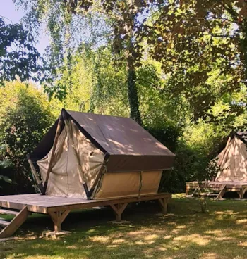 Mietunterkunft - Lodge-Zelt (Strom Inklusive) - Camping L'Oasis du Berry