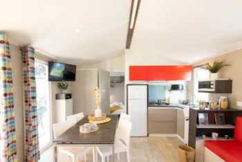Mietunterkunft - Cottage Santa Fé Komfort Klimatisiert / S - Camping Club MS Les Brunelles