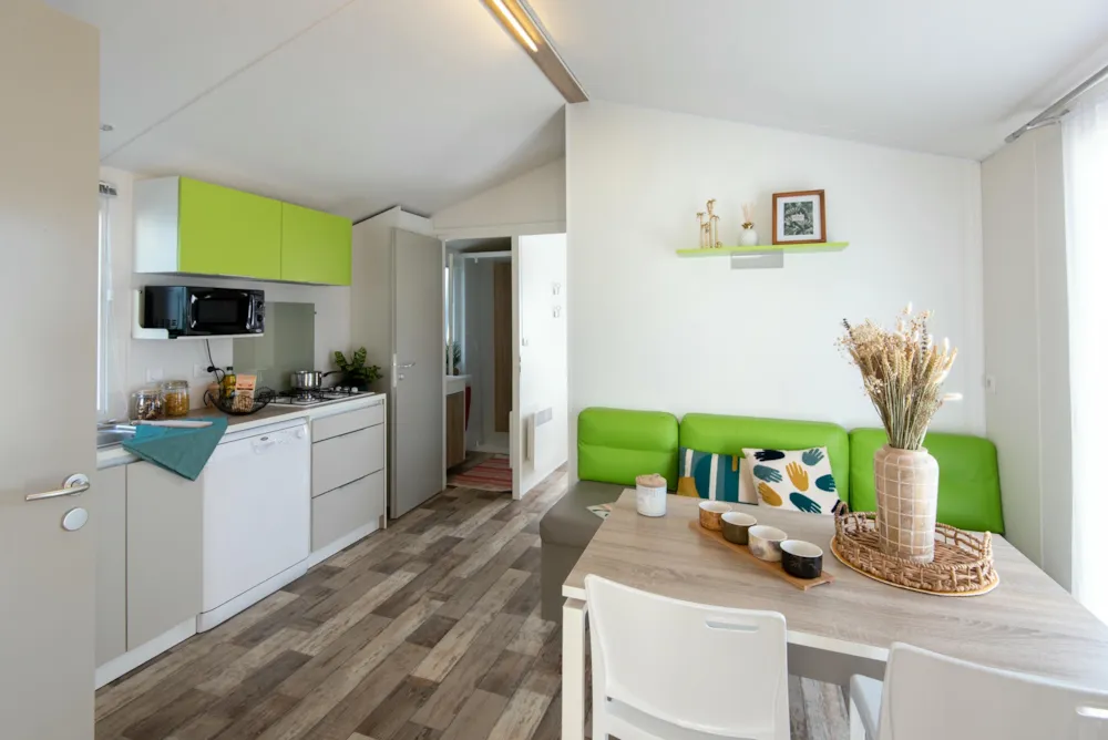 Location - Cottage Malaga Confort Climatisé / S - Camping Club Les Brunelles - MS Vacances 