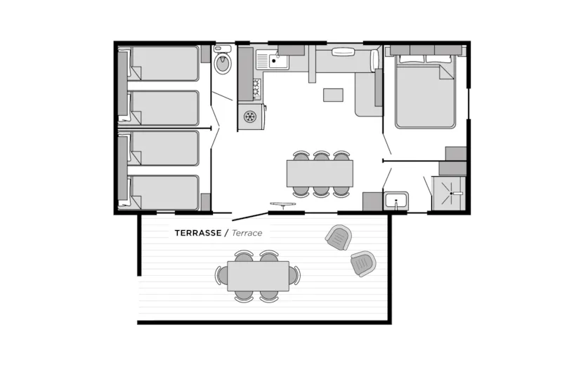 Cottage Santa Fé Confort Climatisé / S