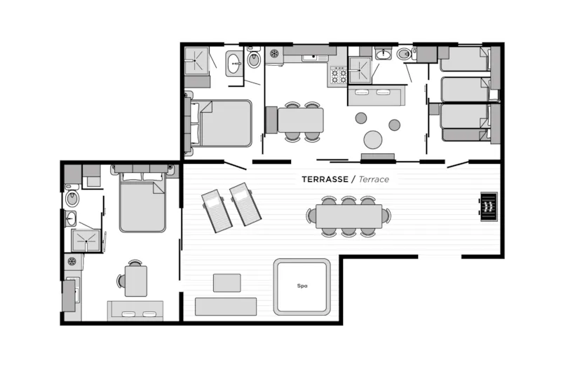 Otello Suites Sabia Signature & Spa - Quartier Piéton / S