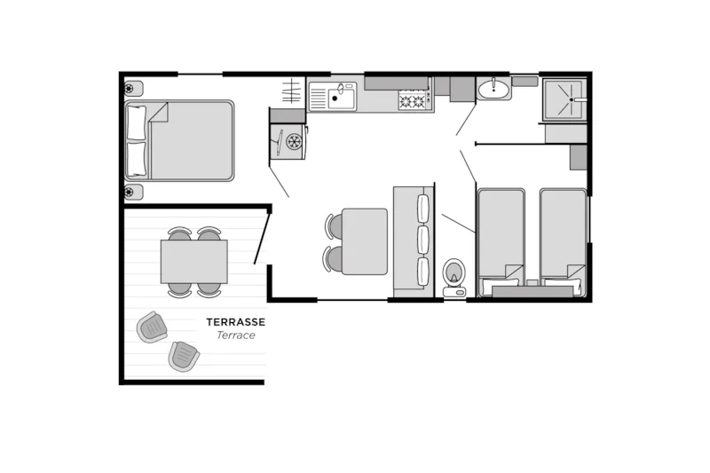 Cottage Malaga Confort Climatisé / S