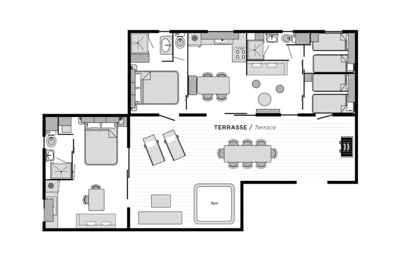 Otello Suites Sabia Signature & Spa - Quartier Piéton / S