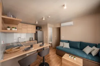 Mietunterkunft - Mobilheim Superior Relax  - 2 Schlafzimmer - Klimaanlage - Rapoća Camping Village