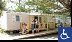 Mobil-Home Pmr (Adapté Et Réservé Pour Personne À Mobilité Réduite)