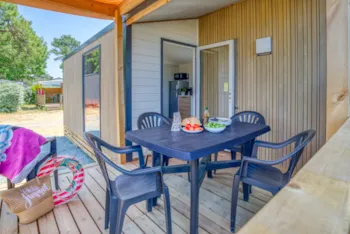 Huuraccommodatie(s) - Stacaravan Loggia - 23M2 - 2 Schlafzimmer - - Camping Les Peupliers****