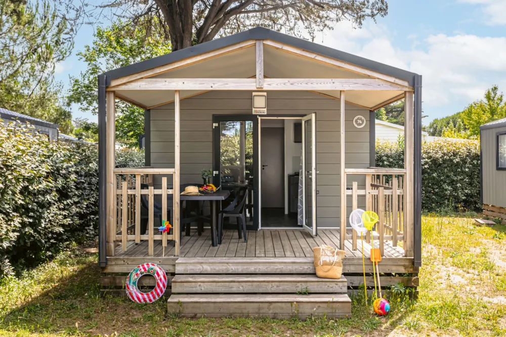 Location - Mobil-Home Palma Climatisé - 24M² - 2 Chambres - Camping Les Peupliers****