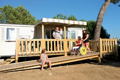 Mobil-Home Pmr (Adapté Et Réservé Pour Personne À Mobilité Réduite)