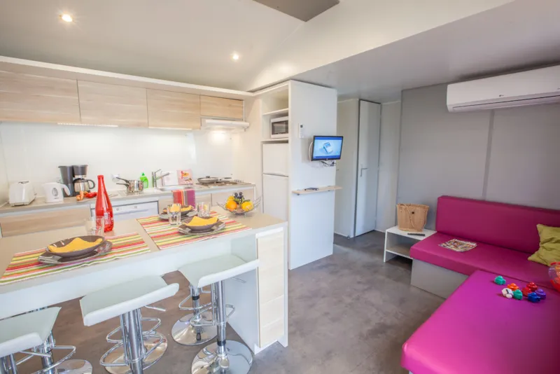 Mobil-Home Famille Clim Eco - 33M² - 3 Chambres