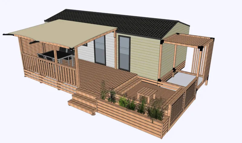 Mobil-Home Clim Suite Duo - 34M² - 2 Chambres