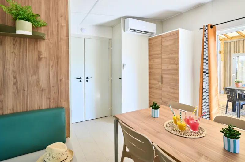 Mobile-Home Famille Clim - 34M2 - 3 Chambres