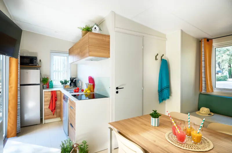 Mobile-Home Famille Clim - 34M2 - 3 Chambres