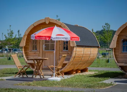 Cabane - Tonneau