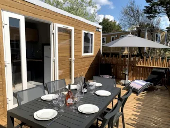 Mietunterkunft - Sunêlia Luxe 39M² - 3 Schlafzimmer  - 2 Badezimmer - Camping Sandaya Interlude