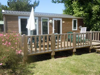 Mietunterkunft - Cottage Confort  29M² - 2 Schlafzimmer  -  1 Badezimmer - Camping Sandaya Interlude