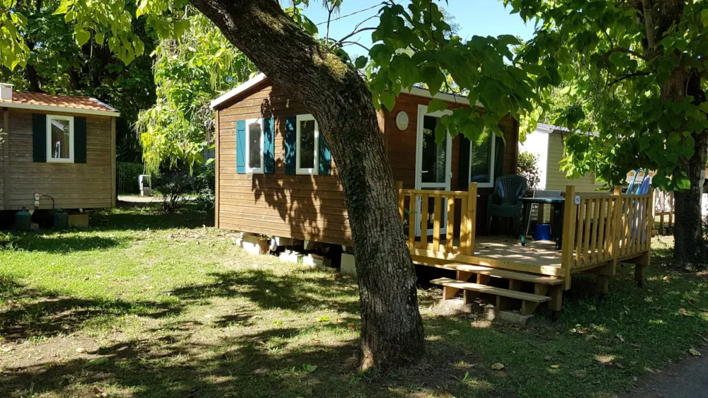 Accommodation - Mobile Home Solo - 1 Bedroom - Air -Conditioning - Village Vacances L'Endorph'in