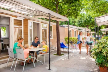 Mietunterkunft - Mobilheim Suite - Bungalow Camping Baciccia