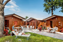 Accommodation - Bungalow-Chalet - Bungalow Camping Baciccia