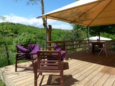Lodge Insolite Premium Pagan - 2 bedrooms - toilet block - 30 m² and 25 m² terrasse