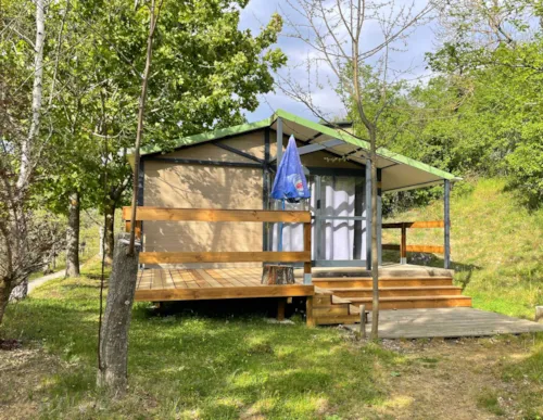Huuraccommodatie(s) - Chalet Confort Titom - 2 Slaapkamers - 25M² Terrasse Et Hamac - image n°2 - Ushuaïa Villages - Camping l'Oasis *****