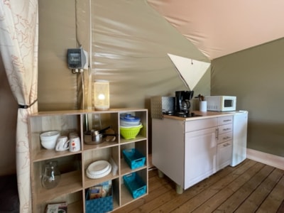 Lodge Insolite Nature Canada 2 bedrooms without sanitary facilities - 25 m² + 15 m² covered terrace