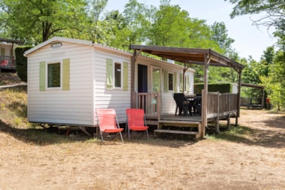 Mobile-home Confort Titania - 2 bedrooms - 25m² + 10m² covered terrace