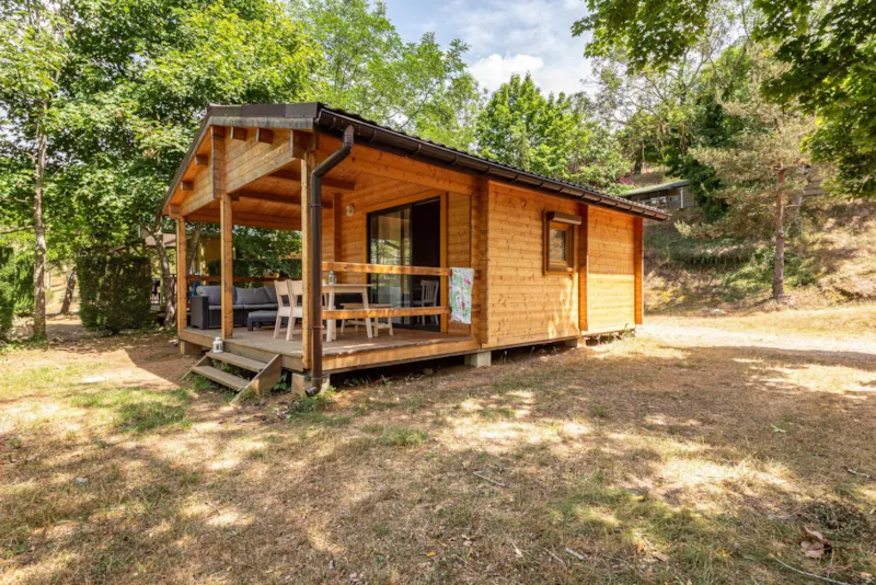 Chalet Privilège Green Cottage - 2 Ch - Tv - 25 M² - Confort + Terrasse Couverte 15M²