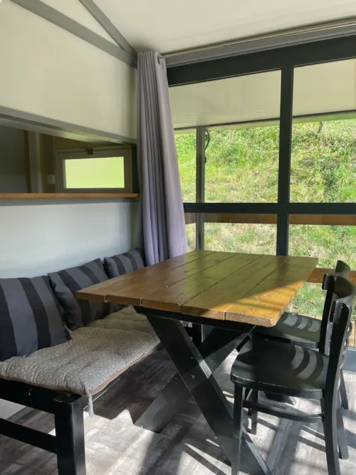 Huuraccommodatie(s) - Chalet Confort Titom - 2 Slaapkamers - 25M² Terrasse Et Hamac - image n°3 - Ushuaïa Villages - Camping l'Oasis *****