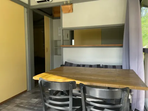 Huuraccommodatie(s) - Chalet Confort Titom - 2 Slaapkamers - 25M² Terrasse Et Hamac - image n°4 - Ushuaïa Villages - Camping l'Oasis *****
