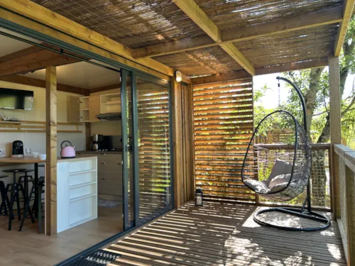 Accommodation - Chalet Privilege Marsanne - 3 Bedrooms - Tv - 35M², Covered Terrace Of 17M² - image n°3 - Ushuaïa Villages - Camping l'Oasis *****