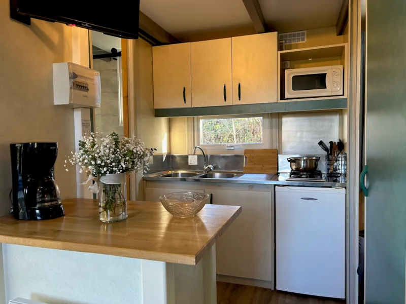 Chalet Confort Acacia -  2 Ch - Tv - 25M² + 10 M² Terrasse Couverte