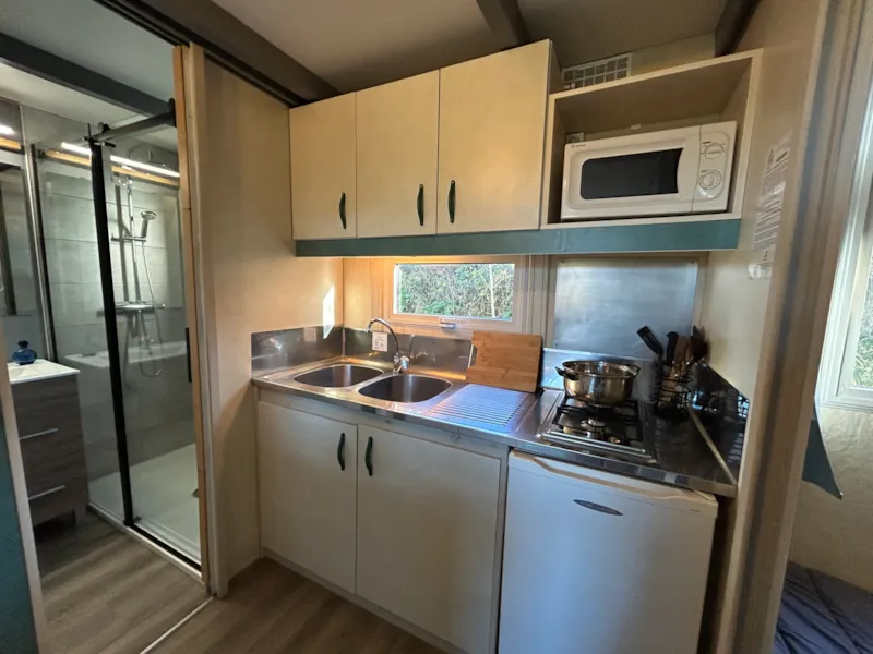 Chalet Confort Acacia -  2 Ch - Tv - 25M² + 10 M² Terrasse Couverte