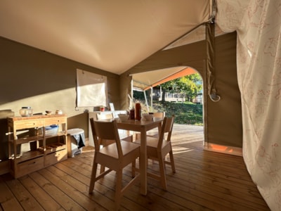 Lodge Insolite Nature Canada 2 bedrooms without sanitary facilities - 25 m² + 15 m² covered terrace