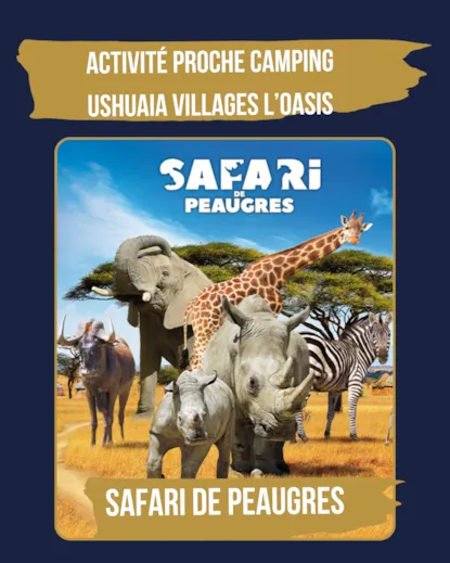 Alojamiento Y Entrada Safari De Peaugres