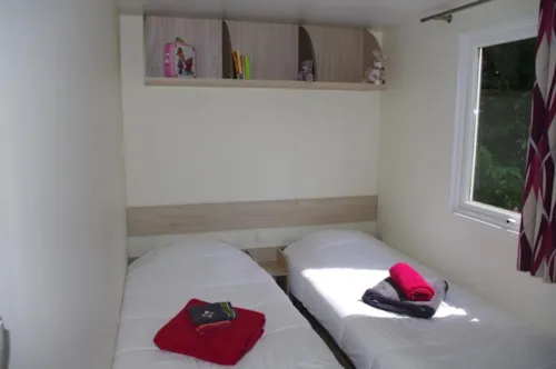Location - Mobil-Home / 25M² - 2 Chambres - image n°8 - Camping - Caravaneige L'Oustalet