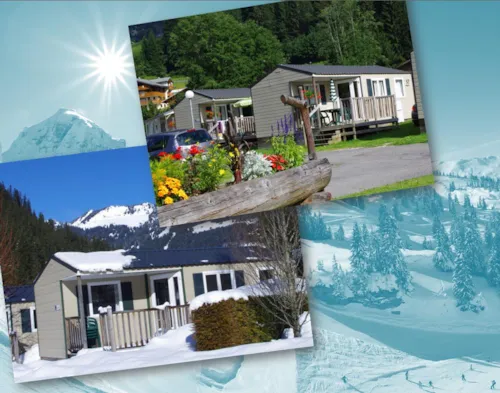 Location - Mobil-Home 5P / 25M² - 2 Chambres - image n°1 - Camping - Caravaneige L'Oustalet