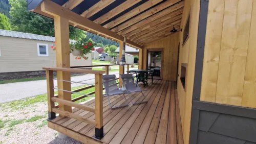 Location - Chalet "Le Bouquetin" / 35M² - image n°6 - Camping - Caravaneige L'Oustalet