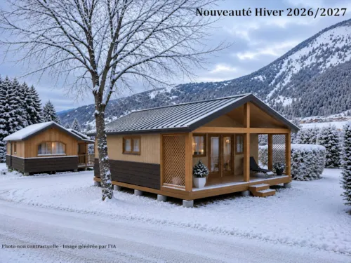 Mietunterkunft - Chalet 35M² - 5 Personnes - image n°3 - Camping - Caravaneige L'Oustalet