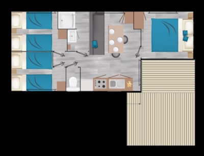 Family Déclik 30m² - Aircondition