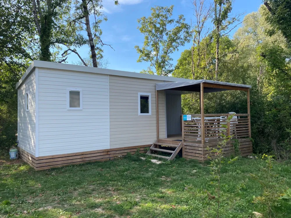 Location - Déclik 28M² - Climatisé - Camping Les Pêcheurs