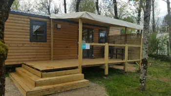 Mietunterkunft - Cottage Premium 33 M² - Klimaangle - Camping Les Pêcheurs
